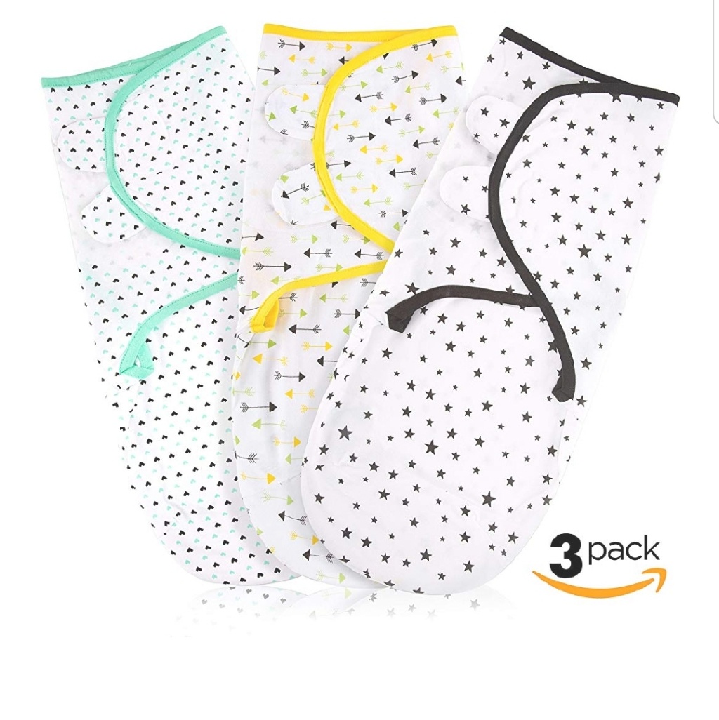 3 Pack Swaddles